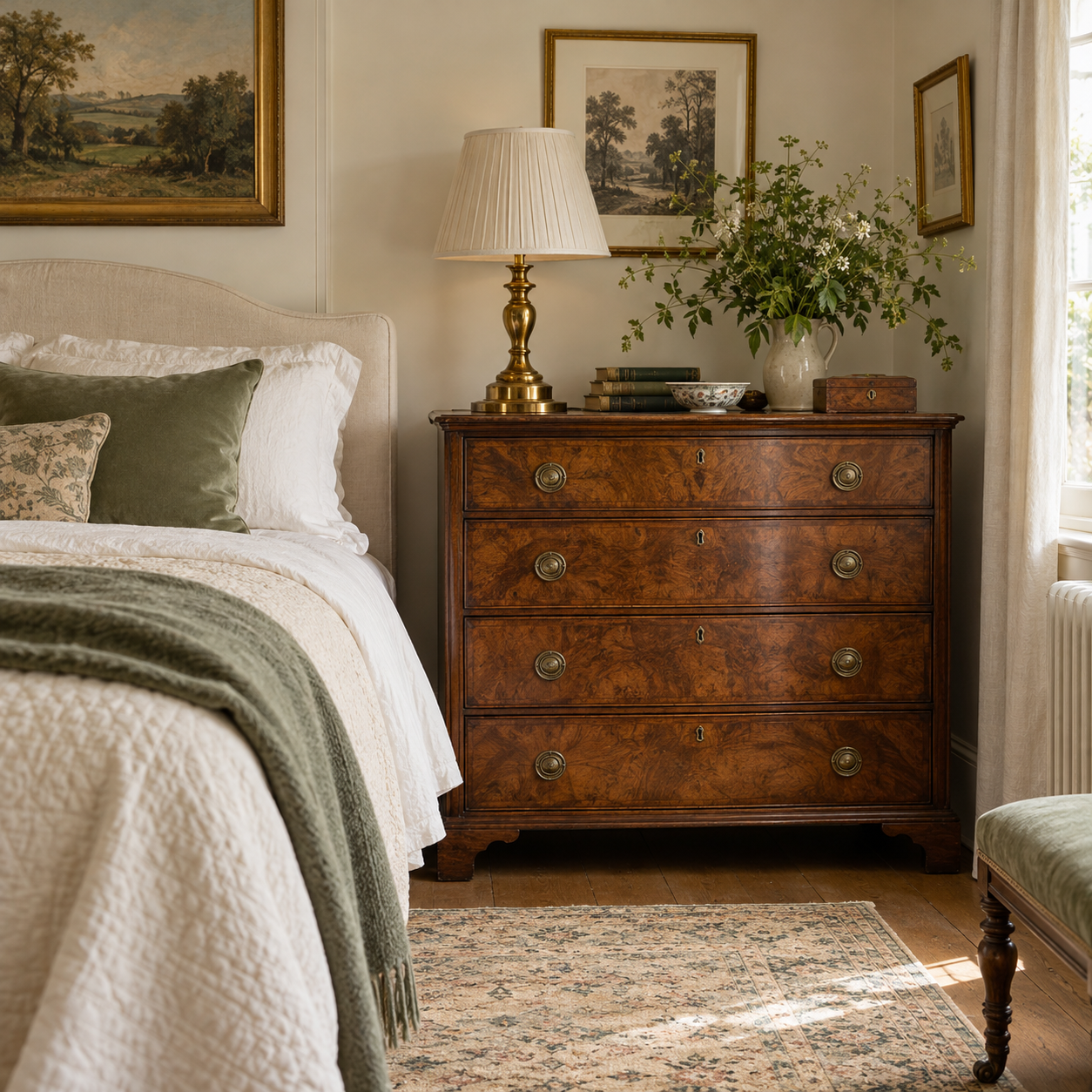 Vintage bedroom inspiration